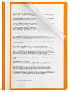 Thumbnail - dots Schnellhefter Kunststoff orange DIN A4, 25 St.