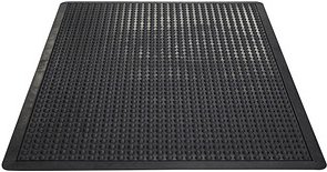 miltex Anti-Ermüdungsmatte Yoga Dome Basic Einzelelement schwarz 90,0 x 120,0 cm