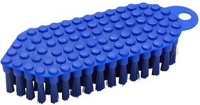 haug® bürsten Reinigungsbürste Flexo blau Kunststoff, 1 St.