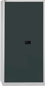 BISLEY Stahlschrank Universal E722A03G525 lichtgrau, anthrazitgrau 3 Fachböden 91,4 x 40,0 x 180,6 cm, aufgebaut, 1 St.