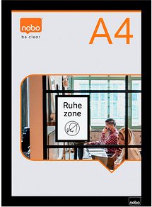 Thumbnail - nobo Magnetrahmen selbstklebend schwarz A4, 2 St.