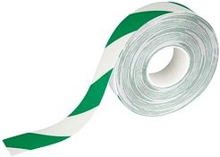 Thumbnail - DURABLE Bodenmarkierungsband Duraline Strong 2 Colours grün, weiß 50,0 mm x 30,0 m