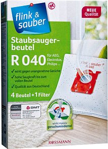 Thumbnail - flink & sauber R 040 Staubsaugerbeutel, 4 St.