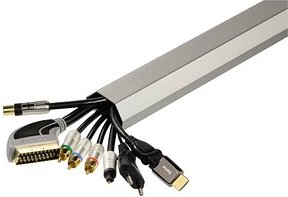 hama Kabelkanal 1,1 m silber