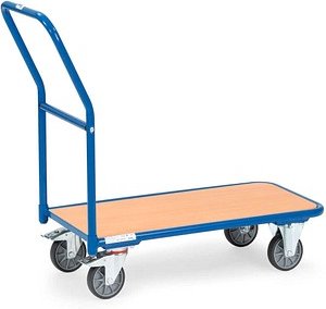 Thumbnail - fetra Transportwagen Magazinwagen 1200 blau 45,0 x 110,0 x 91,0 cm bis 300,0 kg