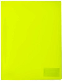 HERMA Schnellhefter Neon Kunststoff neon-gelb DIN A4, 1 St.
