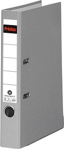 Printus Ordner grau Karton 5,0 cm DIN A4, 1 St.