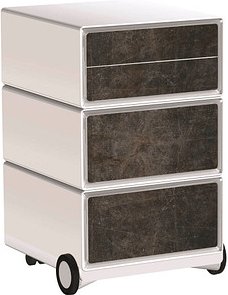 Thumbnail - PAPERFLOW easyBox Contents Rollcontainer weiß, bunt 61898 4 Auszüge 39,0 x 43,6 x 64,2 cm