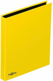PAGNA Basic Ringbuch 2-Ringe gelb DIN A4, 1 St.
