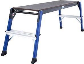 Thumbnail - KRAUSE Arbeitsplattform MONTO StepTop blau 2 Stufen 41,0 x 110,0 cm