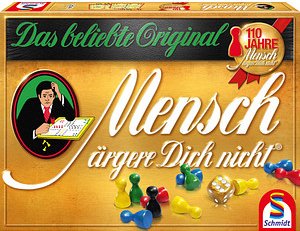 Schmidt Mensch ärgere dich nicht® - Gold-Edition Brettspiel, 1 St.