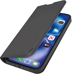 sbs Wallet Smooth Handyhülle für Apple iPhone 16e schwarz