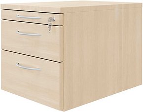 Thumbnail - fm Rollcontainer akazie 3 Auszüge 43,4 x 60,0 x 40,0 cm