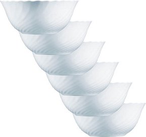 6 ARCOROC Schale Trianon White weiß 24,0 cm