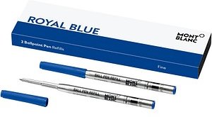 Thumbnail - MONTBLANC Royal Blau Kugelschreibermine F blau, 2 St.