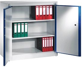 CP Sicherheitsschrank C 4000 Certos lichtgrau, enzianblau 93,0 x 50,0 x 122,6 cm