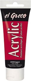 KREUL el Greco Acrylfarbe krapprot 75,0 ml, 1 St.