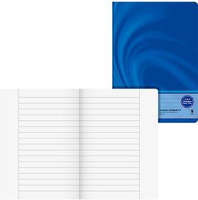 BRUNNEN Schulheft Vivendi Lineatur 9 liniert DIN A5 Außenrand, 16 Blatt, 1 St.