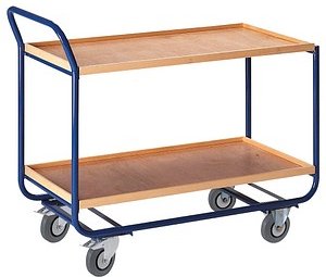 Thumbnail - Rollcart Tischwagen 06-7025 blau 50,0 x 93,0 x 99,0 cm