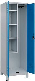 CP Putzmittelschrank Classic Plus 080110-00 S10004 lichtblau, lichtgrau 60,0 x 50,0 x 195,0 cm, aufgebaut, 1 St.