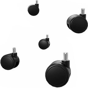 fm Stuhlrollen Asiento für harte Böden, 5 St.