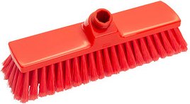 haug® bürsten Besenkopf rot Kunststoff 30,0 cm breit