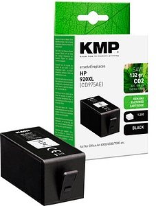 KMP schwarz Druckerpatrone kompatibel zu HP 920XL (CD975AE)