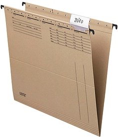 AKTION: 10 LEITZ Hängemappen ALPHA® 1915 naturbraun mit Prämie nach Registrierung