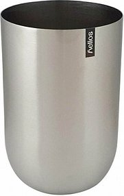 helios® Serve Pot Tischmülleimer 0,5 l silber, 1 St.