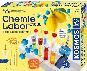 KOSMOS Experimentierkasten Chemielabor C1000 mehrfarbig