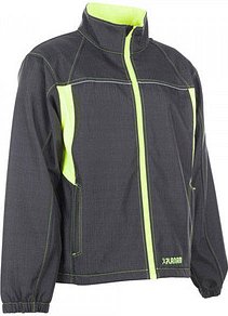 Thumbnail - PLANAM® Herren Softshelljacke "BASALT NEON" anthrazit Größe S