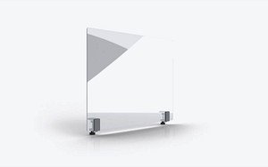 magnetoplan Spuckschutz 11029080, transparent 80,0 x 60,0 cm, 1 St.