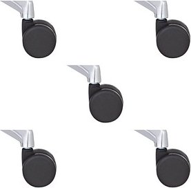 ORIGINAL STEIFENSAND Stuhlrollen für Teppichböden, 5 St.