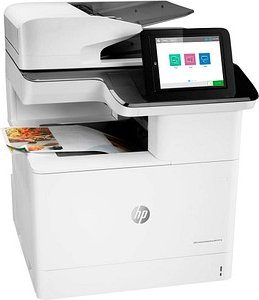 HP Color LaserJet Enterprise Flow MFP M776dn 3 in 1 Farblaser-Multifunktionsdrucker weiß