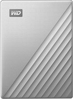 Western Digital My Passport Ultra for Mac 4 TB externe HDD-Festplatte silber