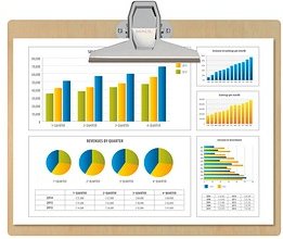 MAUL Klemmbrett MAULtilia 2394670 DIN A4 quer braun Holzhartfaser, 1 St.