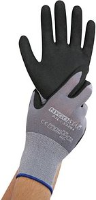 Thumbnail - HYGOSTAR unisex Arbeitshandschuhe Ergo Flex grau Größe 8, 12 Paar