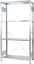 Thumbnail - SCHULTE Schwerlastregal MULTIplus 150 Green 12760-4-CO2 silber 100,0 x 60,0 x 200,0 cm