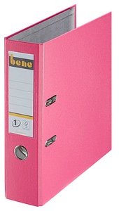 bene No.1 Power Ordner rosa Kunststoff 8,0 cm DIN A4, 1 St.