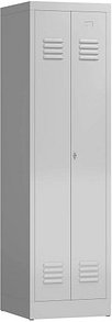 Thumbnail - ClassiX Spind lichtgrau X-510400, 1 Schließfach 50,0 x 50,0 x 180,0 cm