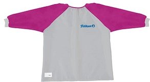 Pelikan unisex Kinder Malschürze rot Einheitsgröße 1 St.