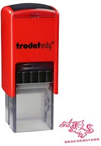 trodat edy® Motivstempel Drache 2,0 x 2,0 cm, 1 St.