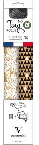 Clairefontaine Geschenkpapier Set Tiny Rolls mehrfarbig, 5,0 m