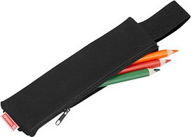 Thumbnail - BRUNNEN Schlampermäppchen onyx schwarz, 21,0 x 5,0 cm