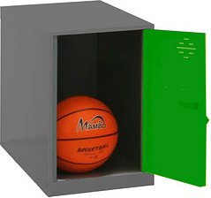 Simonrack Spind SIMONLOCKER DISM anthrazit, grün 8425437117718, 1 Schließfach 40,0 x 50,0 x 47,5 cm