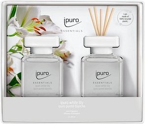 ipuro Raumduft ESSENTIALS white lily blumig 50,0 ml, 2 St.