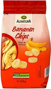 ALNATURA Bio Bananenchips Trockenfrüchte 150,0 g