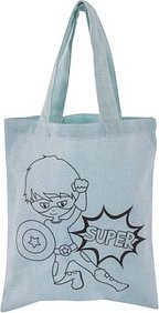 Rayher Stofftasche Stoff hellblau 53984356