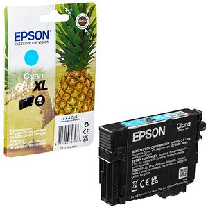 Thumbnail - EPSON 604XL/T10H24 cyan Druckerpatrone