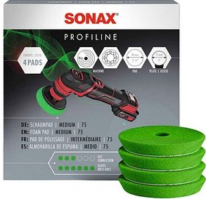 SONAX medium Exzenter-Aufsatz 75,0 mm, 4 St.